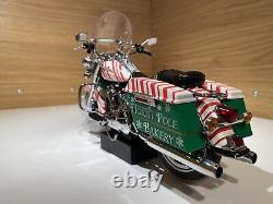 Franklin Mint 110 Harley Davidson 2011 Road King Limited Édition de Noël Très Rare