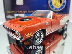 Franklin Mint Édition Limitée 1971 Plymouth Hemi Cuda Convertible Très Rare