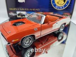 Franklin Mint Édition Limitée 1971 Plymouth Hemi Cuda Convertible Très Rare