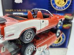 Franklin Mint Édition Limitée 1971 Plymouth Hemi Cuda Convertible Très Rare