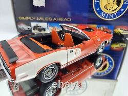 Franklin Mint Édition Limitée 1971 Plymouth Hemi Cuda Convertible Très Rare