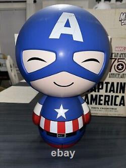 Funko Captain America Mega Dorbz Freddy Très Rare Pop 75ème Anniversaire Limité