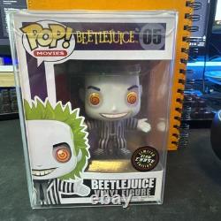 Funko Pop! Films Beetlejuice Édition Limitée Glow Chase RARE ET ARCHIVÉE