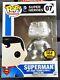 Funko Pop! Superman Dc Super Heroes Argent Limité à 144 Hot Topic Très Rare