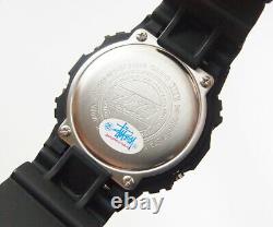 G-shock Stussy Collaboration Dw-5600 2014 Japon Limitée Watch Black Très Rare