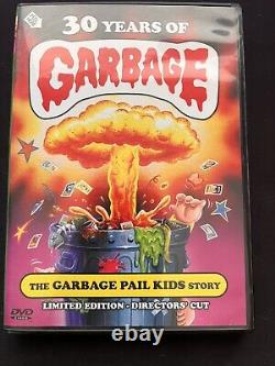 Garbage Pail Kids DVD 30 Ans de Déchets Documentaire Édition Limitée TRÈS RARE