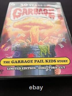 Garbage Pail Kids DVD 30 Ans de Déchets Documentaire Édition Limitée TRÈS RARE