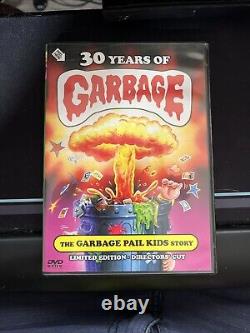 Garbage Pail Kids DVD 30 Ans de Déchets Documentaire Édition Limitée TRÈS RARE