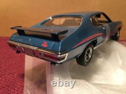Gmp/danbury Mint 1/18 1970 Pontiac Gto Bermuda Blue Coupe (très Rare)