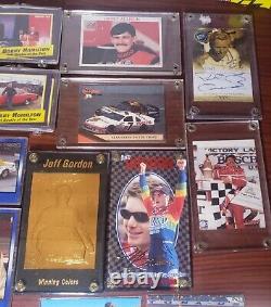 Grand lot de cartes de collection de la série Nascar Winston Cup des années 1990. Très rare et limité.