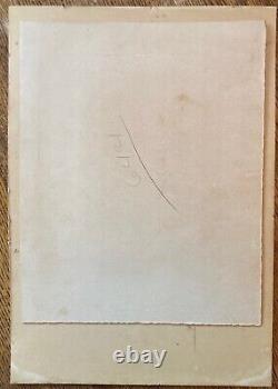 Gravure de Morris Henry Hobbs Portrait de Frances, signée édition limitée très rare