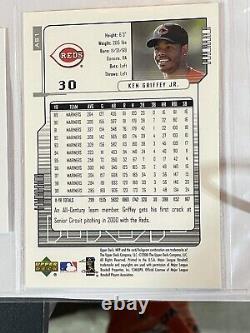 Griffey Jr 1997 et autres cartes autographiées en édition très limitée, Jumbos 4-Différents Très Rares