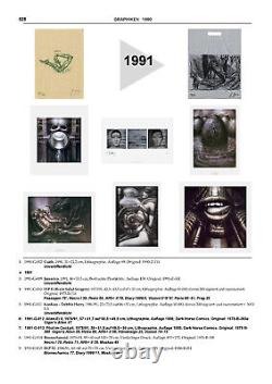 HR Giger Alien Romulus Pilot en 1978-1991 tirage limité, signé très rare