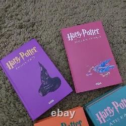 Harry Potter Ensemble limité turc, 1-4 livres, très rare, avec jaquettes