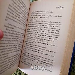 Harry Potter Très Rare l'Ordre du Phénix Limité à 500 Livres Turcs
