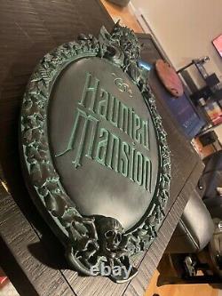 Haunted Mansion Disney Parks Disneyland Signe Prop Limited Edition Très Rare