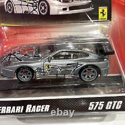 Hot Wheels Ferrari Racer 575 Gtc Spiderweb Gray Nouveau Non Ouvert Très Rare