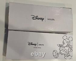 Invicta Disney, Nib, Très Rare! Ensemble De Montres Mickey Mouse Edition Limitée, #32847