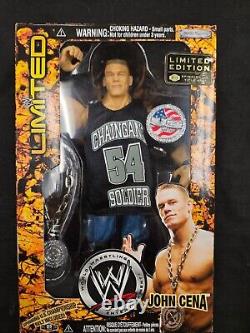 Jakks WWE John Cena Édition Limitée US Spinner Titre TRÈS RARE