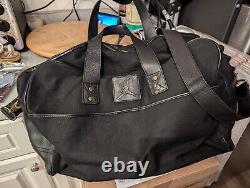 Jordan x Cole Haan Édition Limitée Sac de Voyage en Toile et Cuir Très Rare LNWB