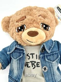 Justin Bieber Peluche Build-A-Bear Tournée Purpose TRÈS RARE Édition Limitée 1/2400