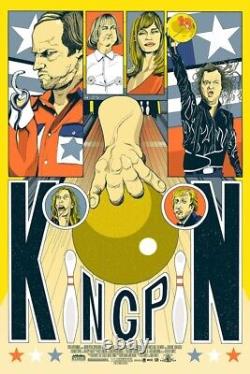 KINGPIN Ryan Gadja Édition limitée très rare Affiche sérigraphiée NT Mondo