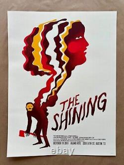 L'AFFAIRE SHINING Affiche de film Nous achetons vos enfants Mondo Édition limitée TRÈS RARE Kubrick