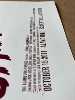 L'AFFAIRE SHINING Affiche de film Nous achetons vos enfants Mondo Édition limitée TRÈS RARE Kubrick