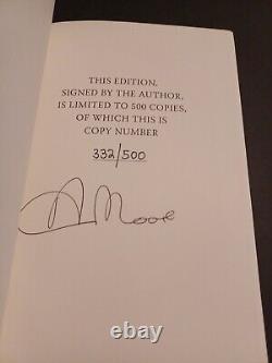 L'édition limitée en étui rigide signée Alan Moore's Jerusalem HC (Hardcover) #332/500 Très rare