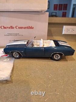 La Menthe Danbury/acme 1970 Chevelle Ss 454 Cabriolet Édition Limitée. Très Rare.