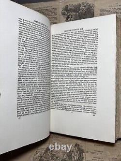 La Sainte Bible Édition de luxe limitée de la Nonesuch Press 1/75 TRÈS RARE ! Époustouflante