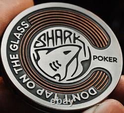 Lautie Shark Player Chip Coin Cudronickel/copper Very Rare Limited Edc
