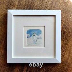 Le Bonhomme de Neige Raymond Briggs Art Limité Raymond Briggs Très Rare 74ème