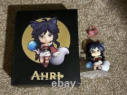 Ligue des Légendes Ahri Nendoroid 2014 Corée TRÈS RARE ET LIMITÉ AUTHENTIQUE