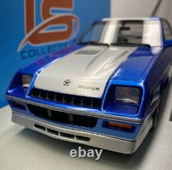 Ls Collectibles 1/18 Échelle 1985 Dodge Shelby Très Très Rare Limitée