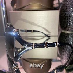 Lunettes de soleil Gucci édition limitée noires en cristal Swarovski 3508-B TRÈS RARE