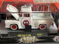 M2 CHASE 1956 Ford F-100 Camion Auto-thentics 1 sur 100 pcs WW Très Rare NOUVEAU