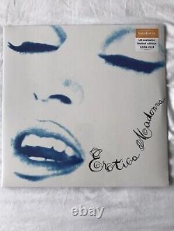 Madonna Erotica Vinyle Blanc Uk Lp Scellé Édition Limitée Très Rare