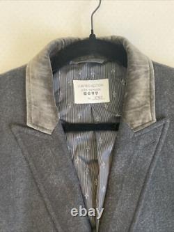 Manteau John Varvatos Très Rare Édition Limitée 1 De ? 63 100% Laine Vierge