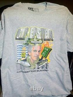 Mde Sam Hyde Rip Epstein T-shirt 2xl XXL (très rare) Édition limitée Originale