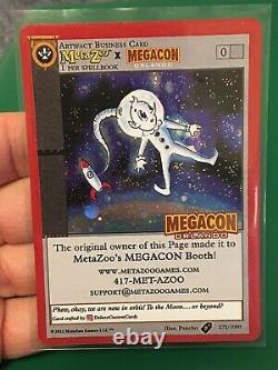 Métazoo X Megacon Orlando Promo! 272/1000 Très Rare Dans La Main. Extrêmement Limitée