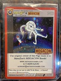 Métazoo X Megacon Orlando Promo! 539/1000 Très Rare Dans La Main. Extrêmement Limitée