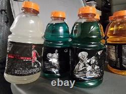 Michael Jordan Très Rare Ensemble Complet de Bouteilles Gatorade Limitées de 2009 Non Ouvertes