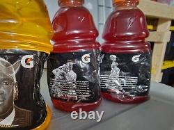 Michael Jordan Très Rare Ensemble Complet de Bouteilles Gatorade Limitées de 2009 Non Ouvertes