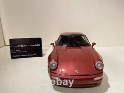 Minichamps 118 Porsche 911 Turbo 1990 Red Limitée Au 504 155 069102 Très Rare