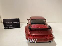 Minichamps 118 Porsche 911 Turbo 1990 Red Limitée Au 504 155 069102 Très Rare