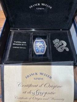 Montre Franck Muller Vanguard Dragon King Limited 188pcs Avec Diamant Très Rare