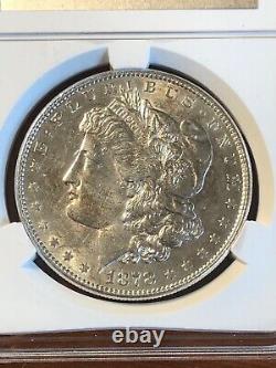 Morgan Dollar 1878 P Gem Bu. (8 Tf). Très Rare Menthe Limitée. Beautiful Coin
