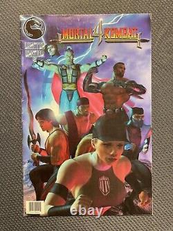 Mortal Kombat 4 Bande Dessinée Édition Limitée Numéro 1. Très Rare. Difficile à Trouver.