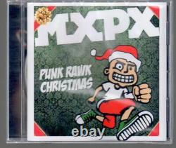 Mxpx? CD de Noël Punk Rawk scellé Édition limitée très rare L@@K Scans RARE